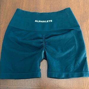 Alphalete Green Shorts